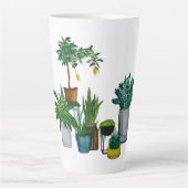 Tasse Latte Sanctuaire de jardin (Devant)