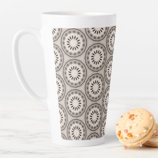 Tasse Latte Sand Dollar (En situation)