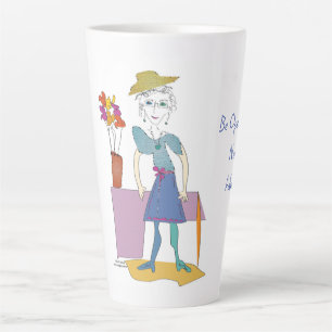 Tasse Latte 'Sandy' - La prochaine grande aventure de la vie e