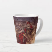 Tasse Latte Santa Claus Arthur Rackham (Angle droit)
