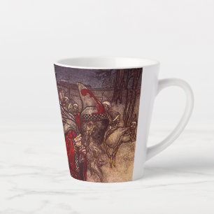 Tasse Latte Santa Claus Arthur Rackham