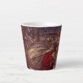 Tasse Latte Santa Claus Arthur Rackham (Devant)