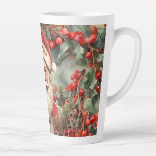 Tasse Latte Santa Claus Saint Nicholas (Droite)