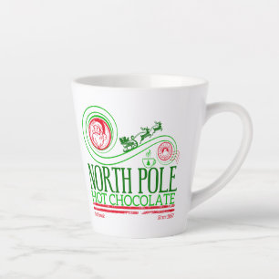 Tasse Latte Santa Clause Pôle Nord Chocolat chaud