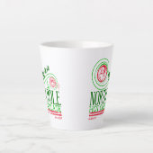 Tasse Latte Santa Clause Pôle Nord Chocolat chaud (Devant)