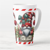 Tasse Latte Santa Gnome (Angle droit)