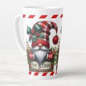 Tasse Latte Santa Gnome (Angle gauche)