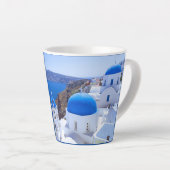 Tasse Latte Santorin (Angle droit)