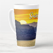 Tasse Latte Santorin (Angle gauche)