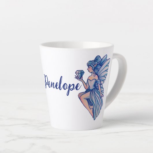 Tasse Latte Sapphire Fairy (Angle droit)