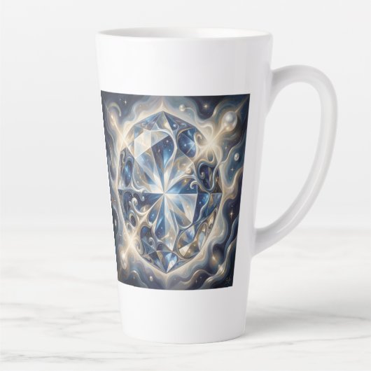 Tasse Latte Sapphire – The Stone of Truth and Wisdom´3 (Droite)
