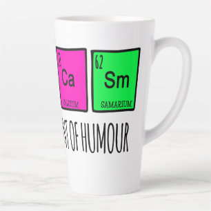 Tasse Latte Sarcasme Principaux Éléments De La Science De L'Hu