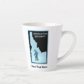Tasse Latte Sasquatch Security - Idaho (Droite)