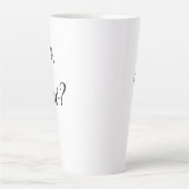 Tasse Latte Sassy Greeting (Devant)