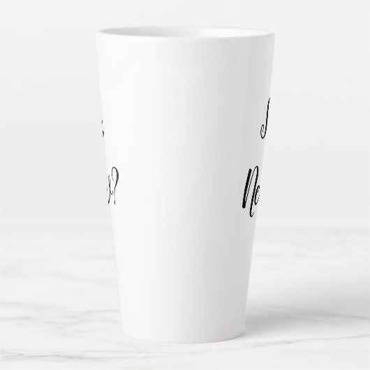 Tasse Latte Sassy Greeting (Devant)
