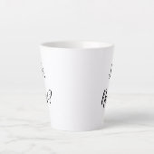 Tasse Latte Sassy Greeting (Devant)