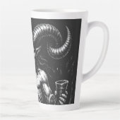 Tasse Latte Satyre d'hiver cornu — par BurnsInHell (Droite)