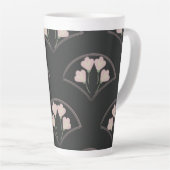 Tasse Latte "Scallop Garden" (Angle droit)