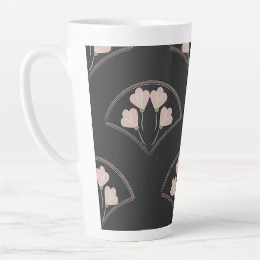 Tasse Latte "Scallop Garden" (Gauche)