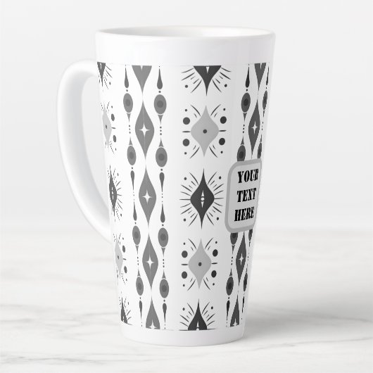 Tasse Latte Scandi Motif | (Angle gauche)