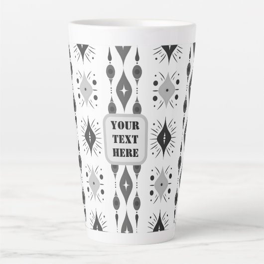 Tasse Latte Scandi Motif | (Devant)
