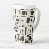 Tasse Latte Scandi Motif n° 4 | (Angle droit)