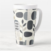 Tasse Latte Scandi Motif No 3 | (Angle droit)