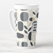 Tasse Latte Scandi Motif No 3 | (Angle gauche)