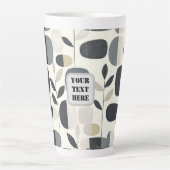 Tasse Latte Scandi Motif No 3 | (Devant)