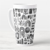 Tasse Latte Scandi Motif No 5 | (Angle gauche)