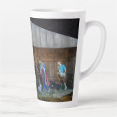 Tasse Latte Scène de la Nativité (Droite)