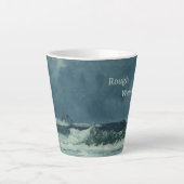 Tasse Latte Scène maritime marine (Devant)