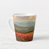 Tasse Latte Scène toscane 2 (Angle gauche)