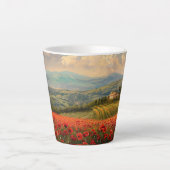 Tasse Latte Scène toscane 2 (Devant)