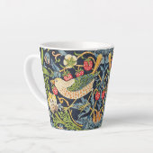 Tasse Latte Schéma floral William Morris Strawberry Thief (Angle gauche)