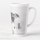 Tasse Latte Schnauzer avec caméra (Droite)