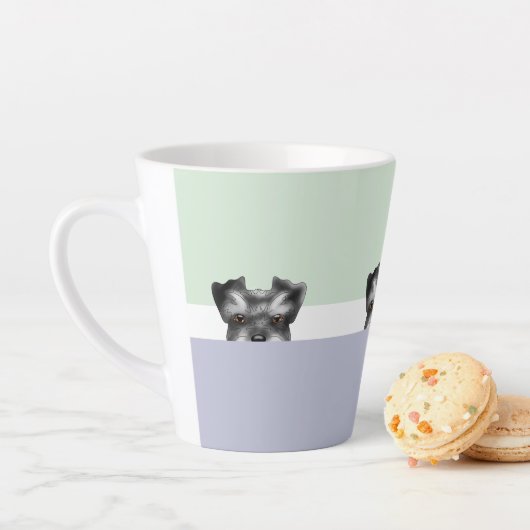 Tasse Latte Schnauzer Chig | (En situation)
