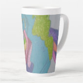 Tasse Latte Sci-fi Fantasy Female Creature (Angle droit)