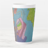 Tasse Latte Sci-fi Fantasy Female Creature (Devant)
