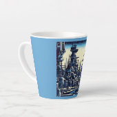 Tasse Latte Sciage urbain futuriste SF 4 (Angle gauche)