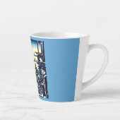 Tasse Latte Sciage urbain futuriste SF 4 (Droite)