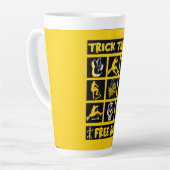 Tasse Latte Scooter Freestyle Trick (Angle gauche)