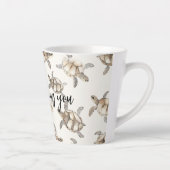 Tasse Latte Sea Turtles Beach Sea-ing You (Droite)