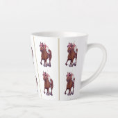 Tasse Latte Seabiscuit bat l'amiral de guerre dans la course d (Droite)