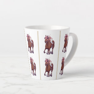 Tasse Latte Seabiscuit bat War Admiral dans un match de course
