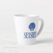 Tasse Latte Seashell (Angle droit)