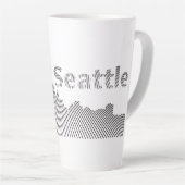 Tasse Latte Seattle Graphic (Angle droit)