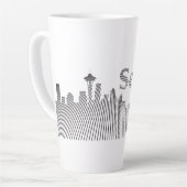 Tasse Latte Seattle Graphic (Angle gauche)