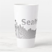 Tasse Latte Seattle Graphic (Devant)