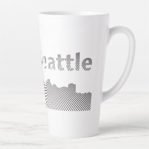 Tasse Latte Seattle Graphic